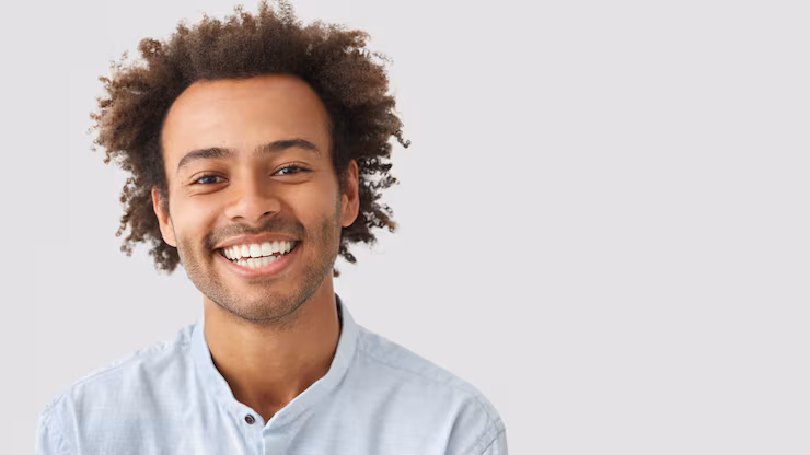 Teeth whitening patient
